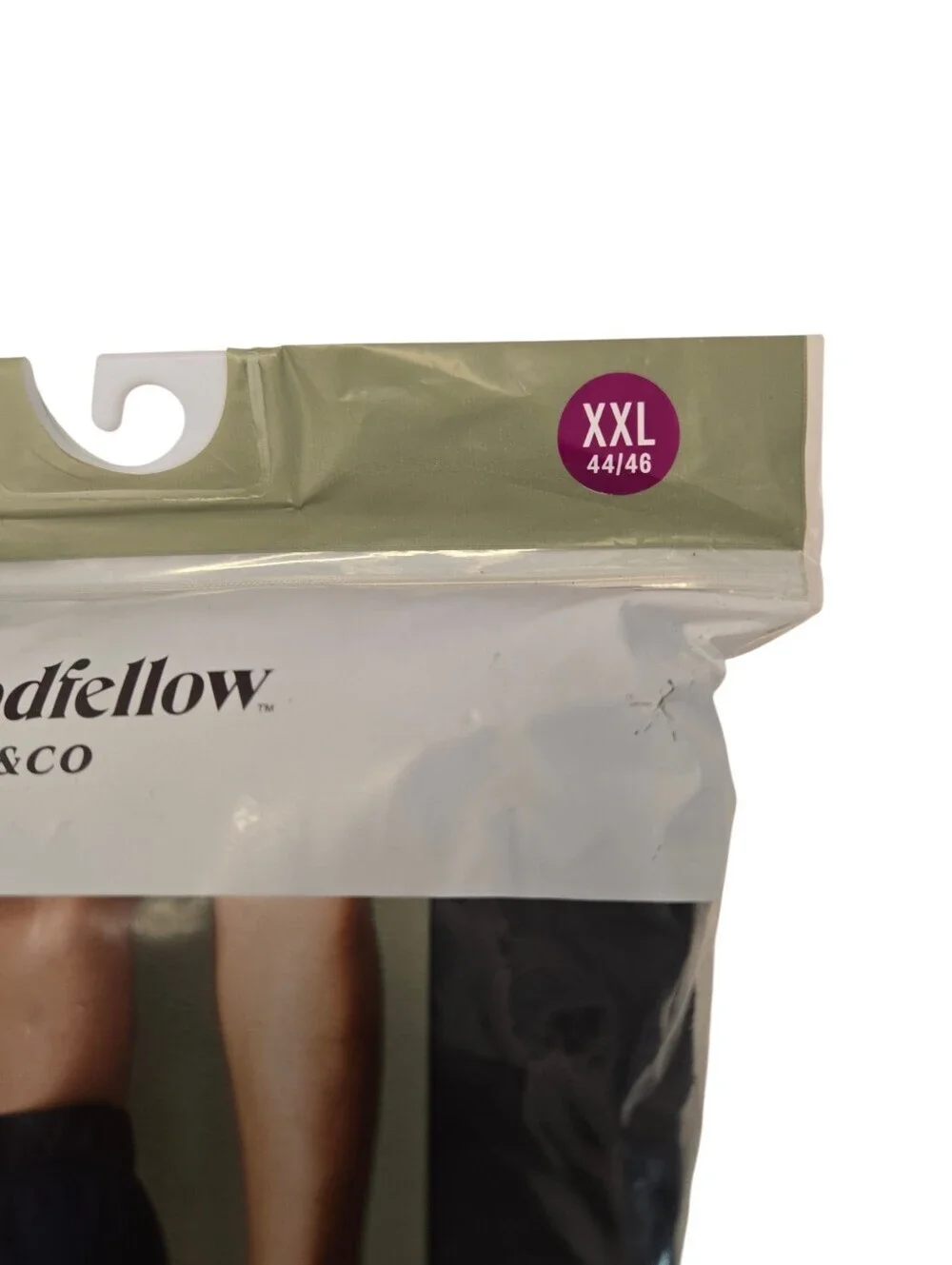 🩲 Goodfellow & Co Classic Knit Boxers 5-Pack Men's XXL 44/46 Black New